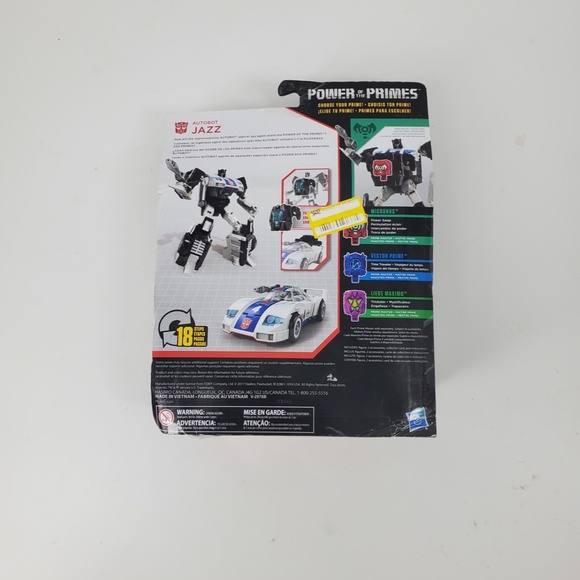 Transformers Generations Power of the Primes Autobot Jazz Deluxe Action Figure - Picture 5 of 6